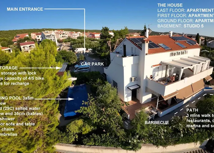Apartament Monika 1&4 Punat